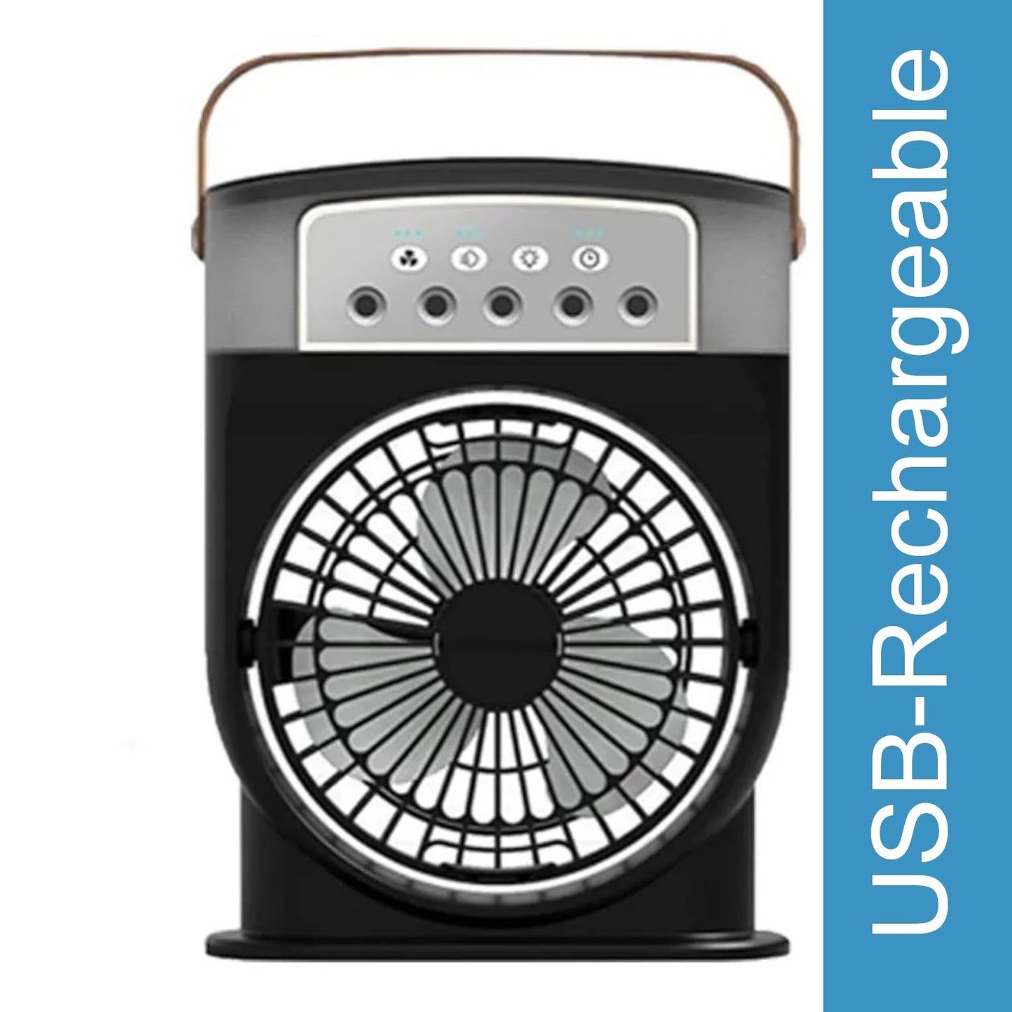3 In 1 Fan Air Cooler with Ice Humidifier