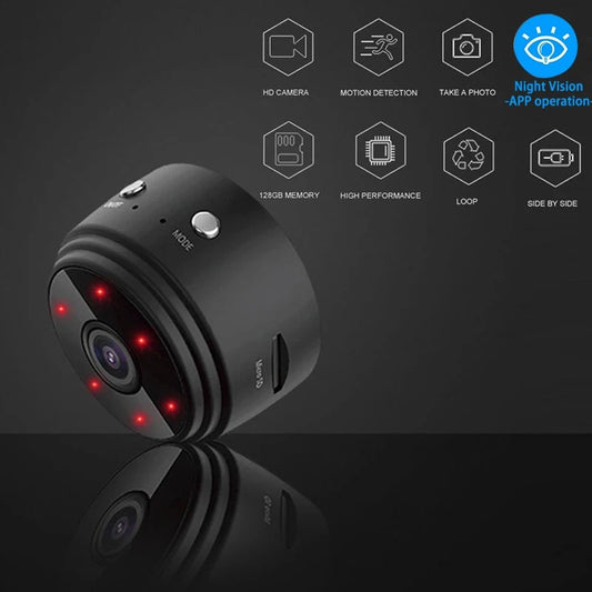 A9 WIFI Mini Camera 1080P IR Night Vision Motion Detection
