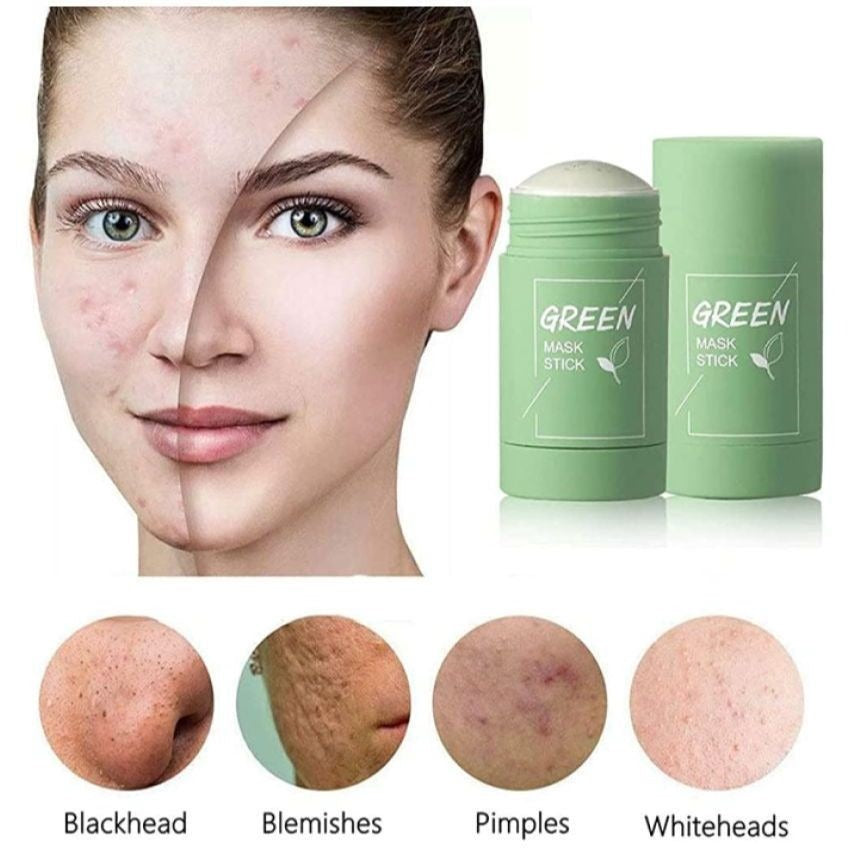 Green Tea Clay Mask Sticks