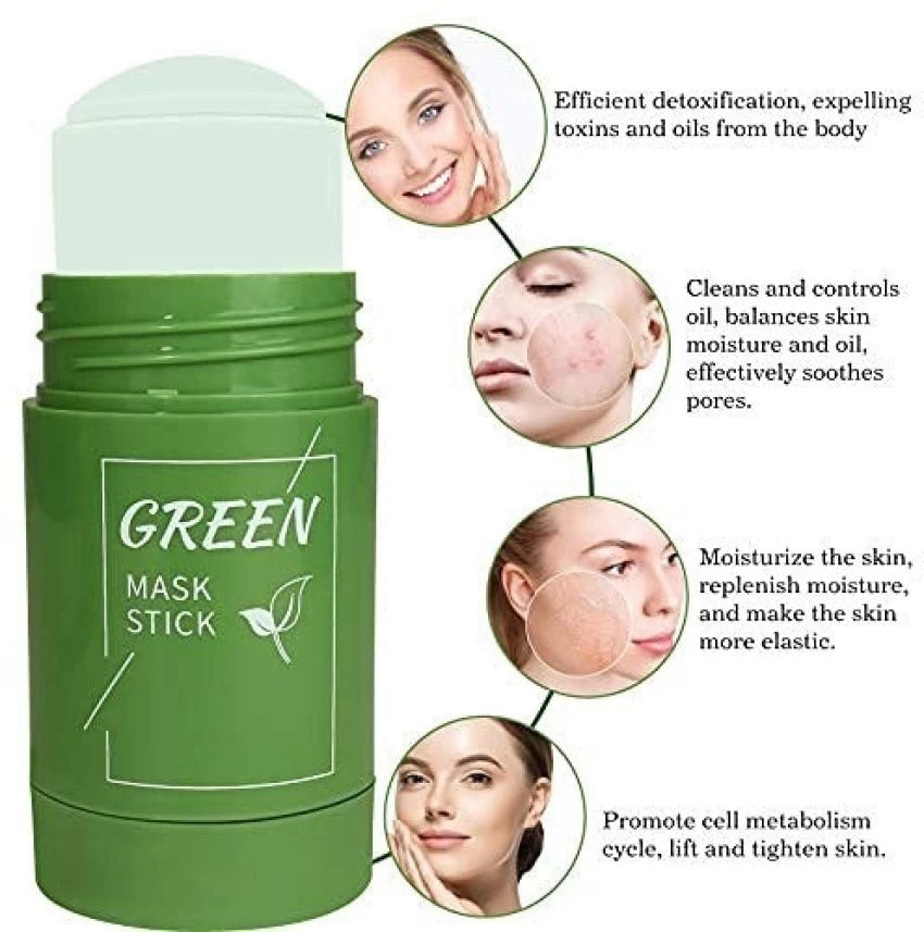 Green Tea Clay Mask Sticks