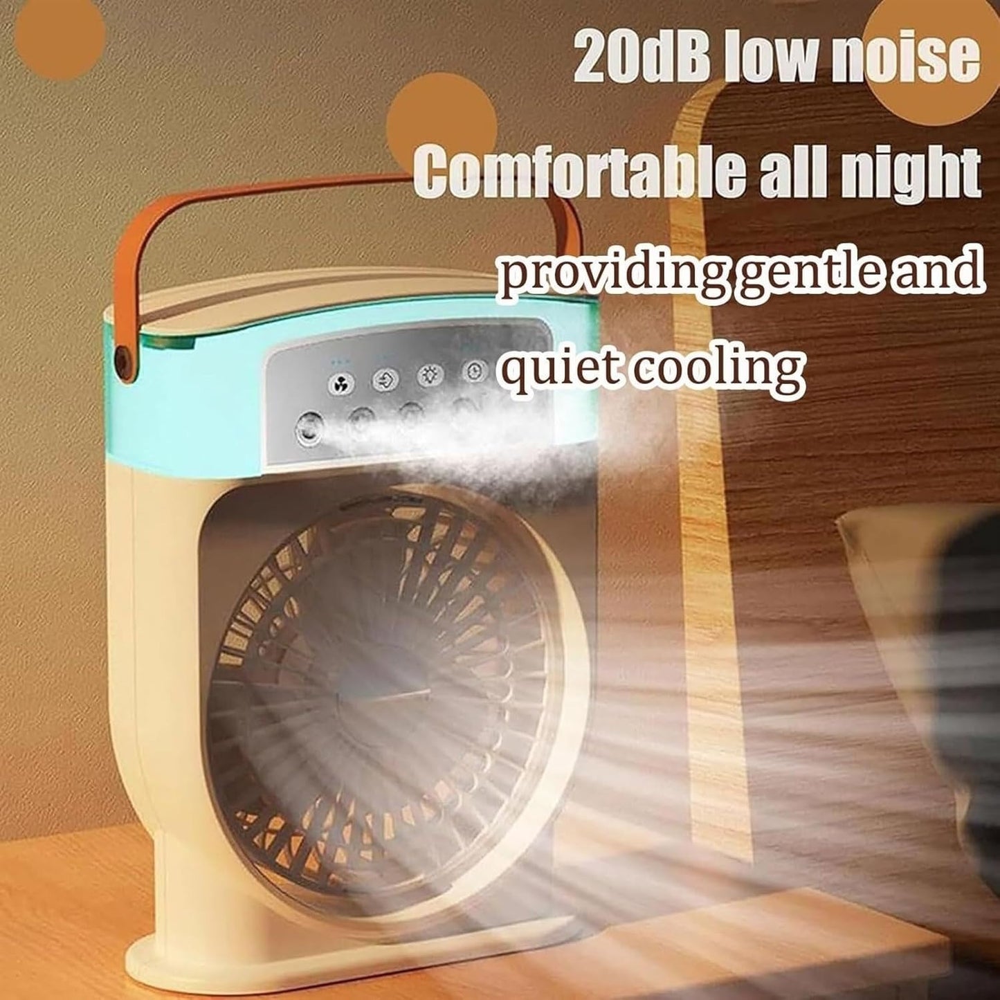 3 In 1 Fan Air Cooler with Ice Humidifier