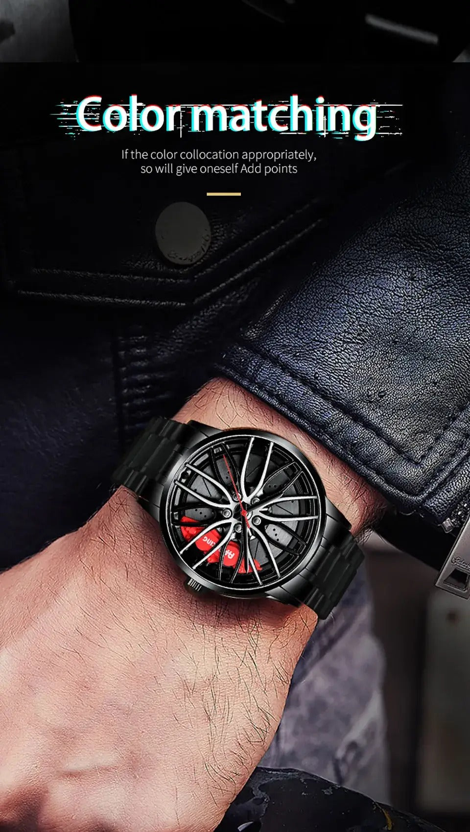 3D Car Hub Design Watch