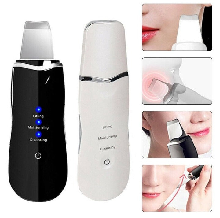 Ultrasonic Skin Scrubber & Facial Cleaning