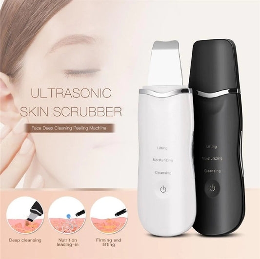 Ultrasonic Skin Scrubber & Facial Cleaning