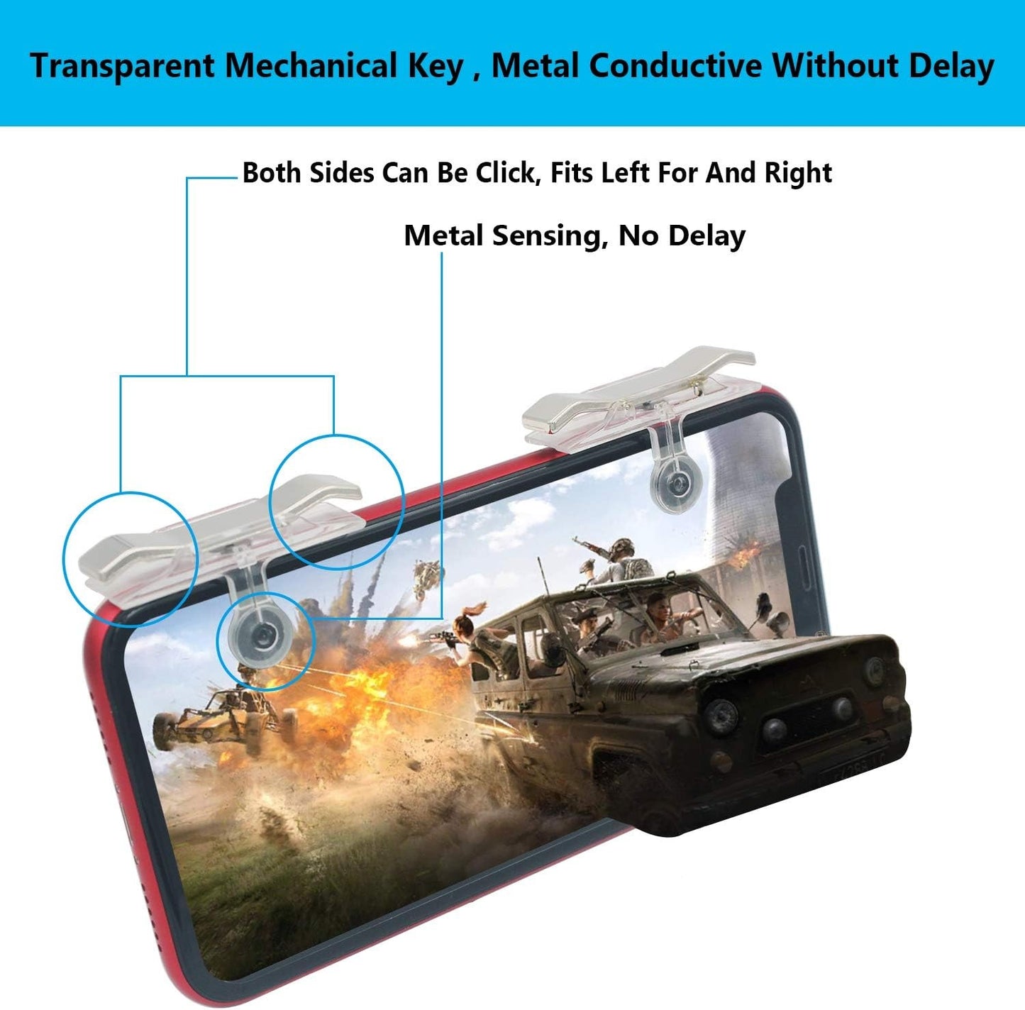 PUBG Trigger  Mobile Game Controlle