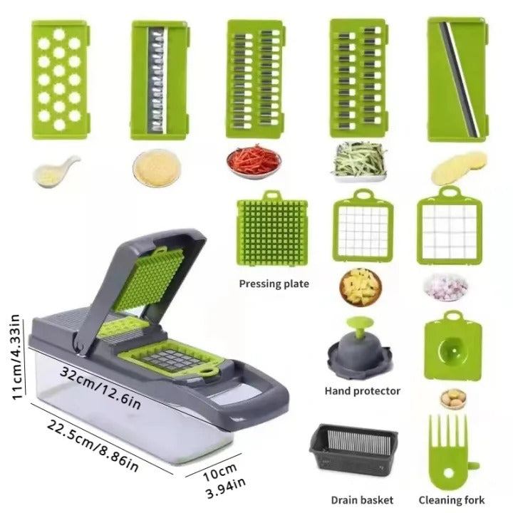 Vegetable Cutter Multifunctional Slicer and Chopper