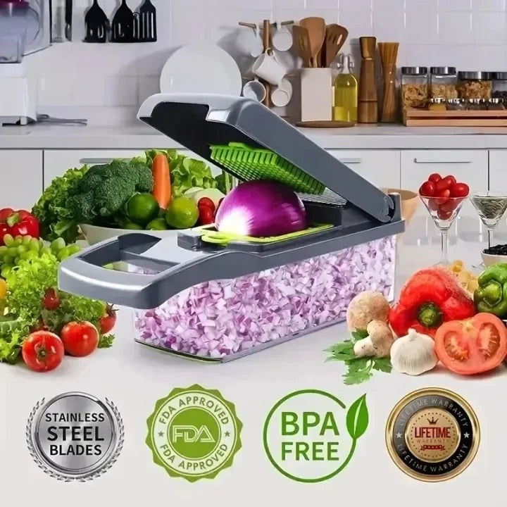 Vegetable Cutter Multifunctional Slicer and Chopper