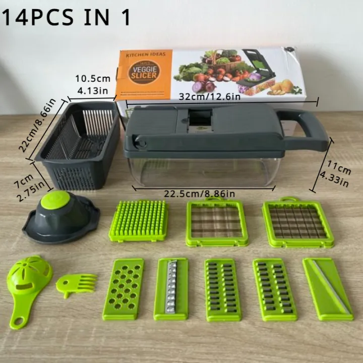 Vegetable Cutter Multifunctional Slicer and Chopper