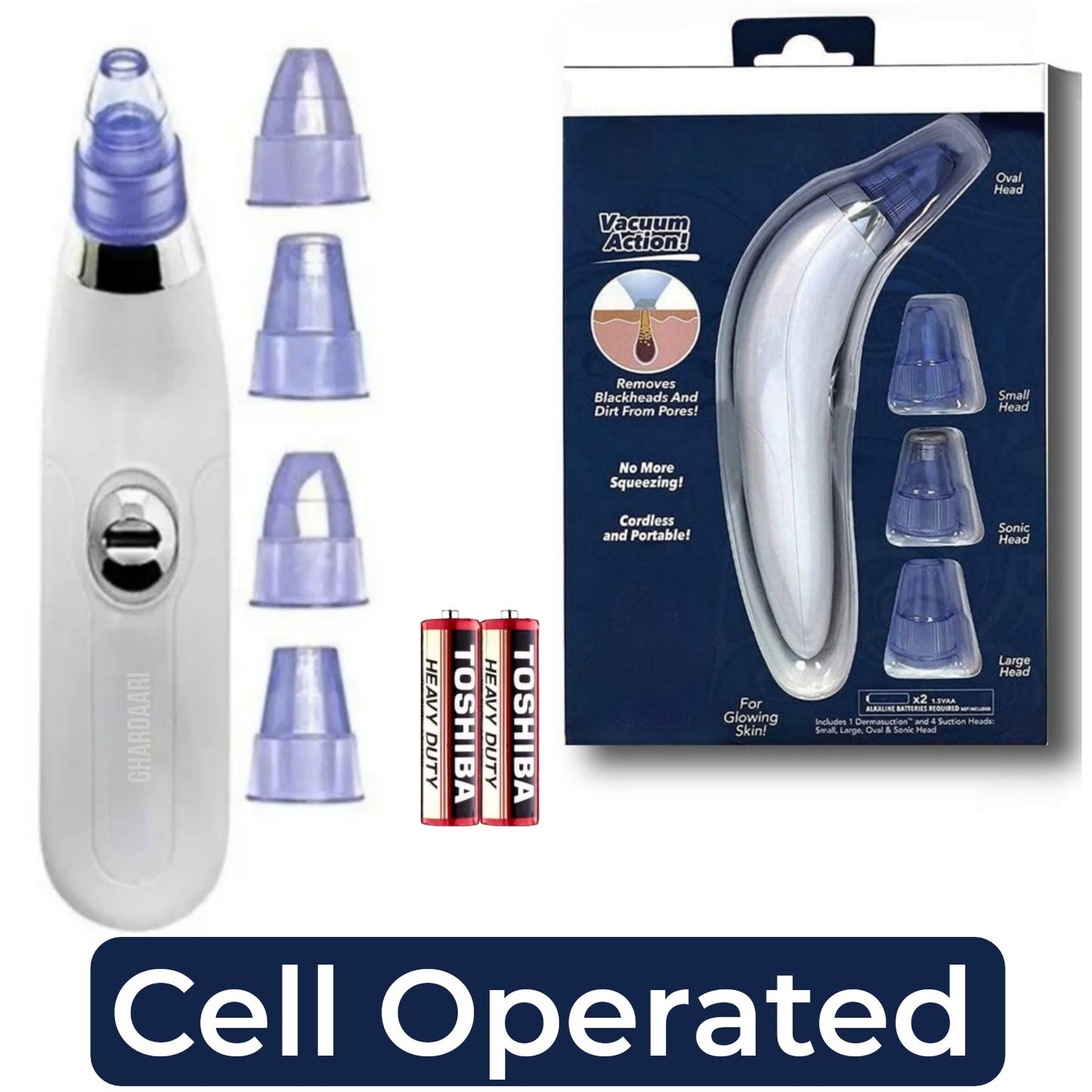 Black Head Removal Derma Suction Machine