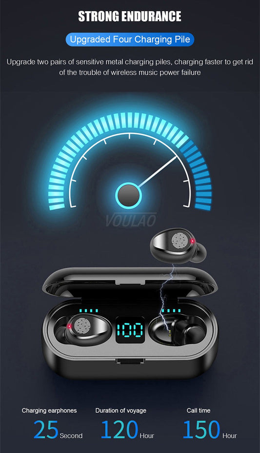 M10 Earbuds TWS Bluetooth Headphones