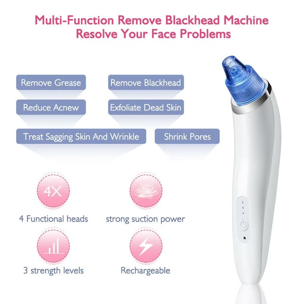 Black Head Removal Derma Suction Machine